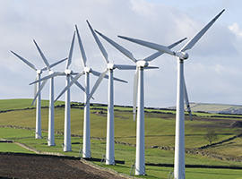 イメージ：風力発電所（ウィンドファーム）