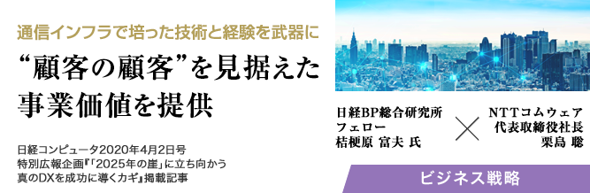 通信インフラで培った技術と経験を武器に