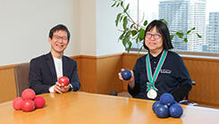 第27回日本ボッチャ選手権 BC2女子優勝　～蛯沢文子選手×三ケ尻社長 特別対談～