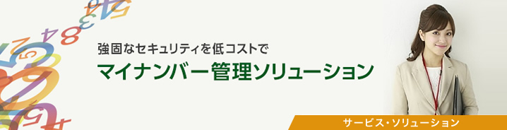 マイナンバー管理ソリューション