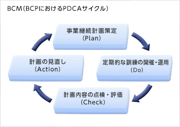 BCM(BCPにおけるPDCAサイクル)