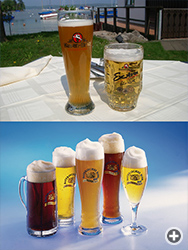 画像 小麦ビールとラドラー