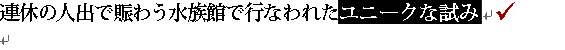 �A�x�̐l�o�œ��키�����قōs�Ȃ�ꂽ���j�[�N�Ȏ���