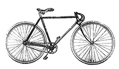 画像 アサヒ競走用自転車