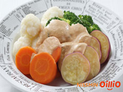 画像 「コレステロールゼロレシピ」から「温野菜のオーロラソース」