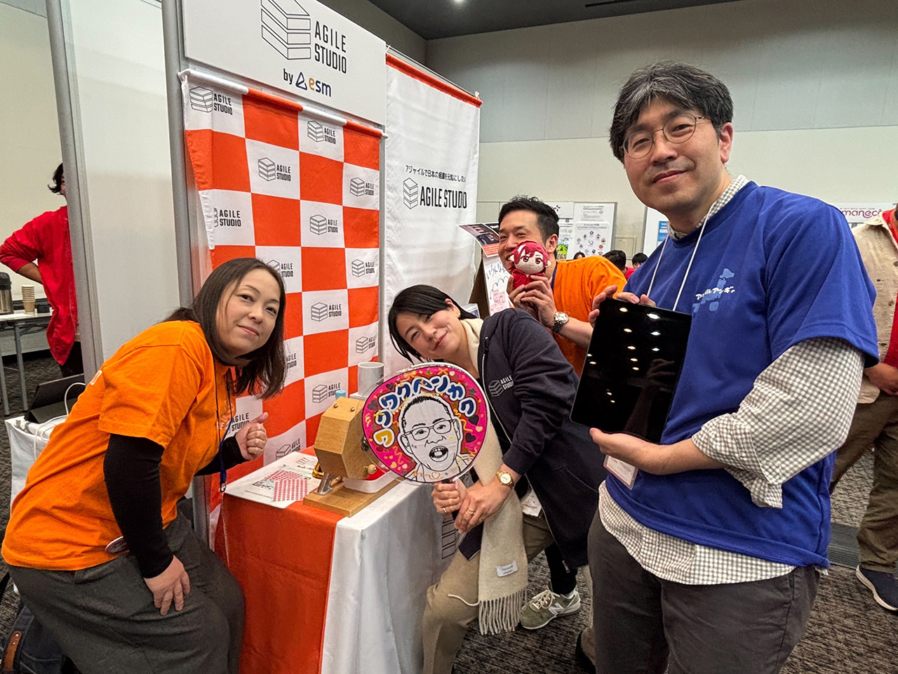 永和システムマネジメント様のブースの写真