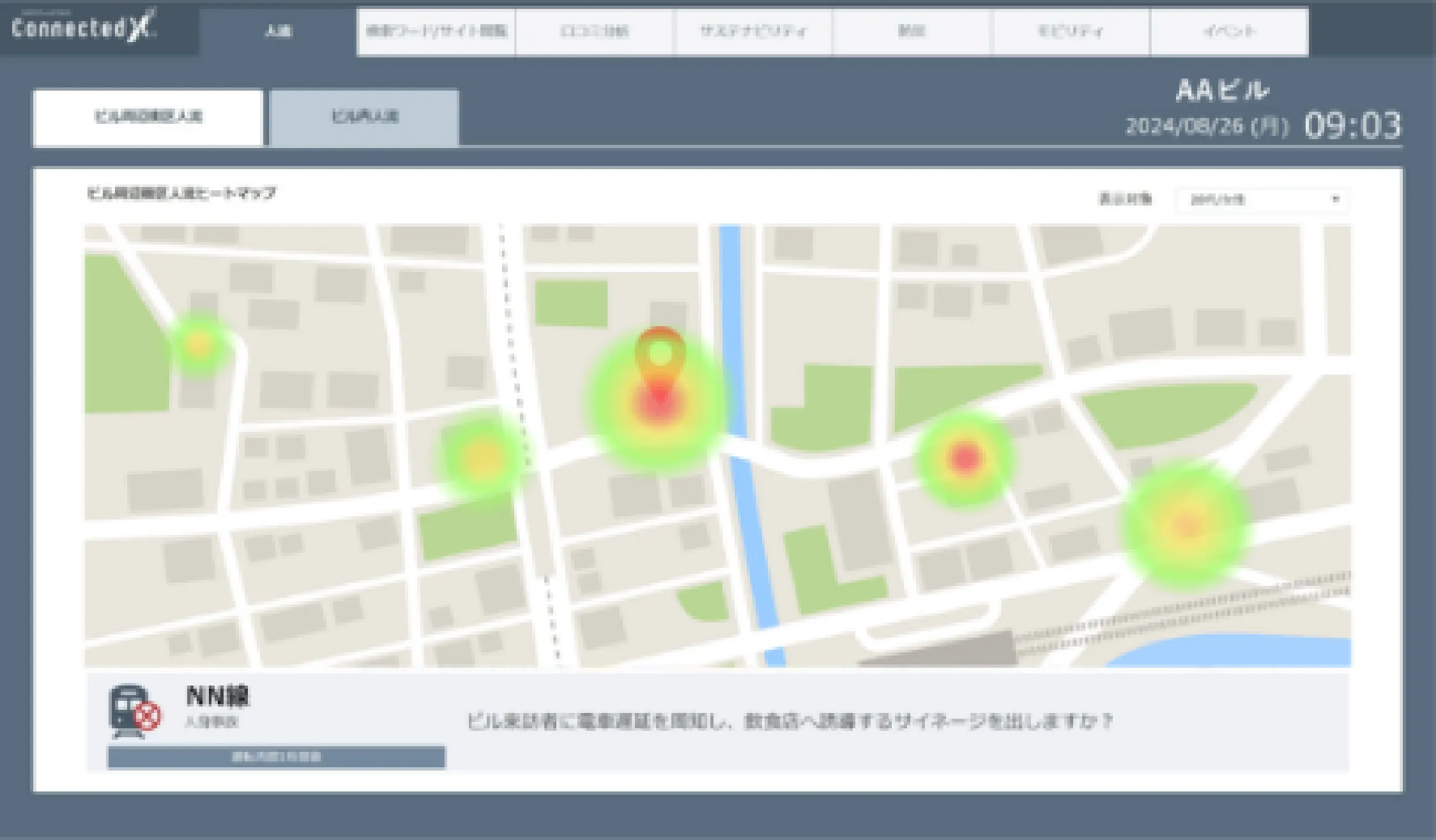 街区ダッシュボードのイメージ図